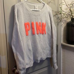 Juniors PINK VICTORIA’S SECRET sweater - Size XSmall